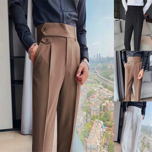 Pantalon taille haute